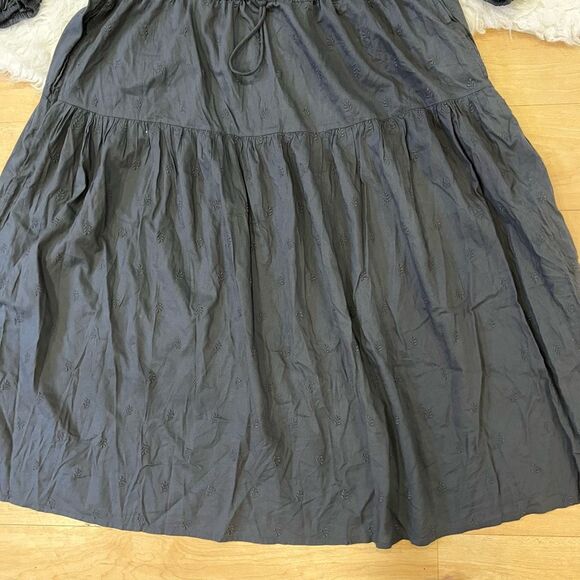 Old Navy Women’s Gray Boho Tiered midi Dress, plus size XXL - Picture 8 of 8